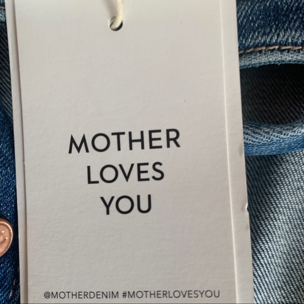 SOLD: Mother To The Point Denim Dress - Blue, L - Picture 4 of 9